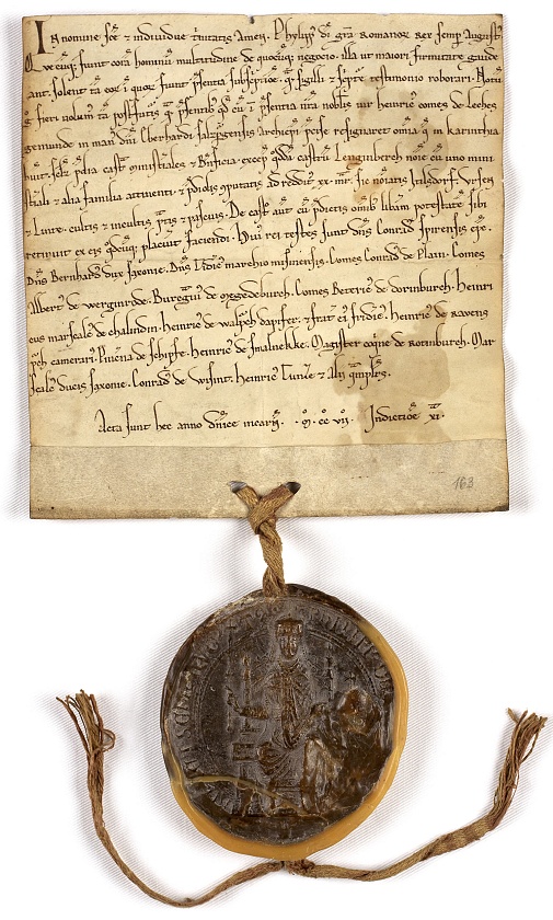 Urkunde Nr. 607 Lengenberch, Itilsdorf, 1207