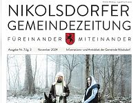 Gemeindezeitung Nikolsdorf - NEUE AUSGABE NOV 24