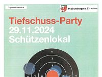 Fr, 29.11. - Tiefschuss-Party Schützenkompanie Nikolsdorf