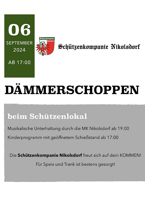 Dämmerschoppen