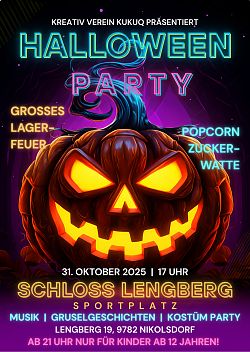 Halloweenplakat 2025