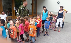 Räumungsübung Volksschule Nikolsdorf Juni 14